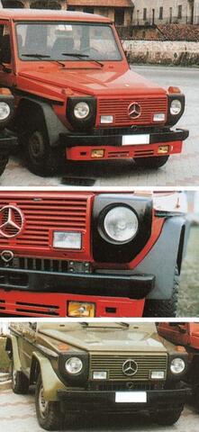 Etoile Mercedes avant W460& W461
