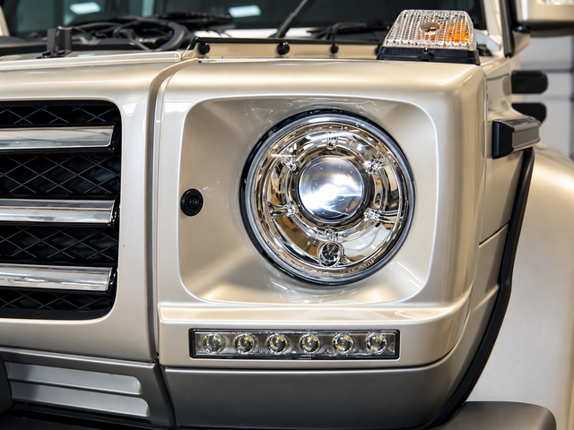 Xenon look koplamp Chroom uitvoering