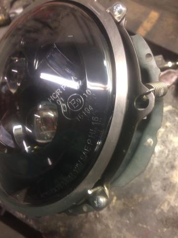 Led headlights black version  24 VOLT