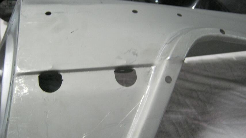 Spatbord RV W463