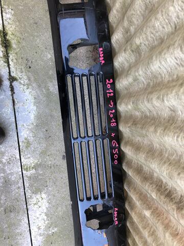 front bumper with radar