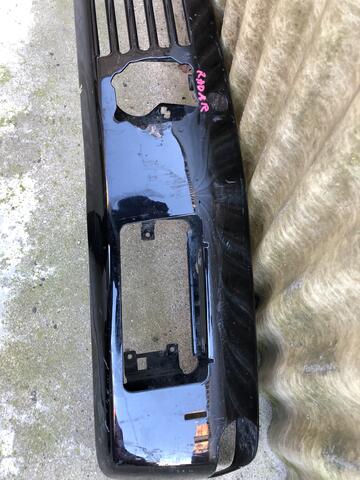 front bumper with radar