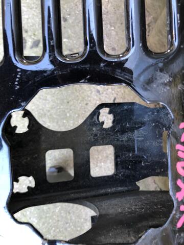 front bumper with radar