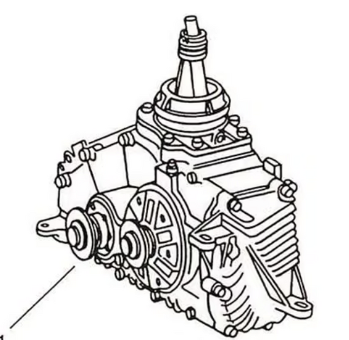 Tussenbak dichtingen w460 en w461