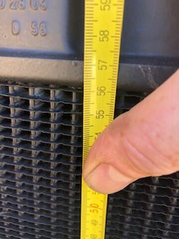 Radiator voor zwaar offroad
