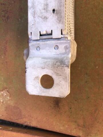 Oliekoeler radiator modi