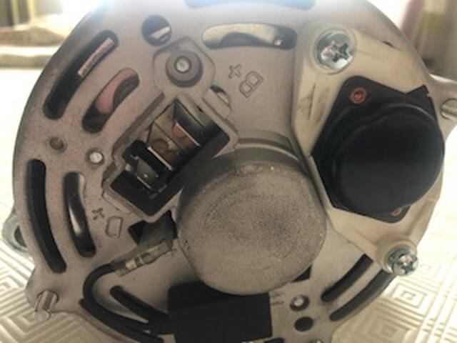 Nieuwe alternator 
