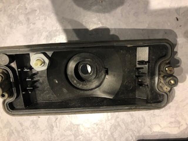 Rare rectangular fog light W463 Droite