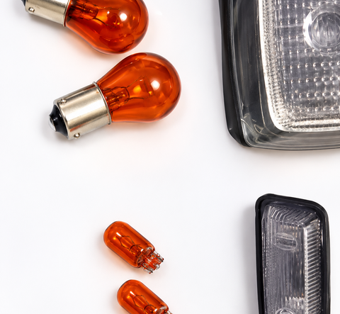 Oranje 24 Volt lampjes voor witte pinkers
